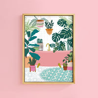 BOTANICAL PINK BATH