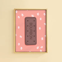 BOURBON BISCUIT PRINT