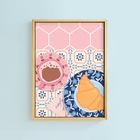CAFE DE DAISY PRINT