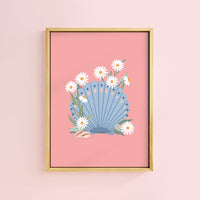 DAISY CLAM SHELL PRINT