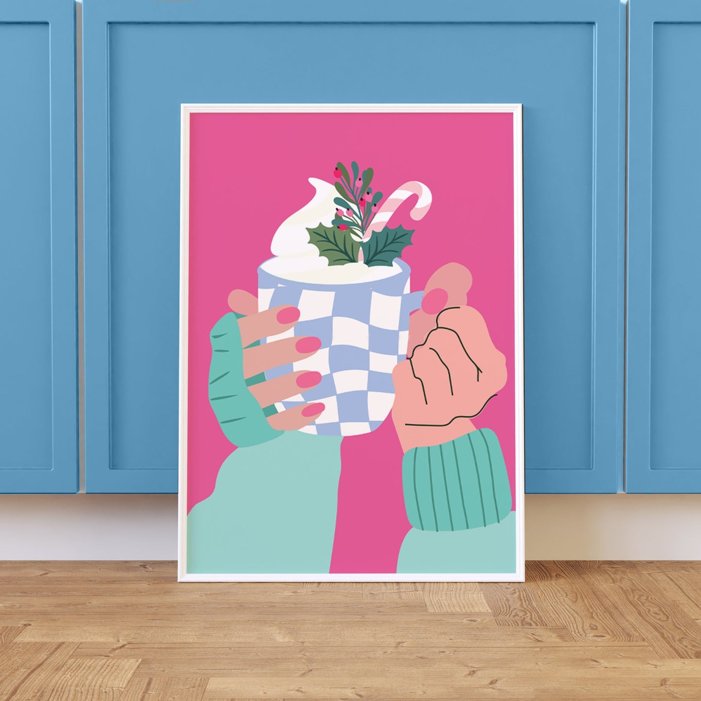 COSY CHRISTMAS CUPPA PRINT