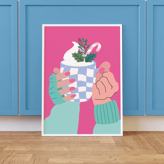 COSY CHRISTMAS CUPPA PRINT