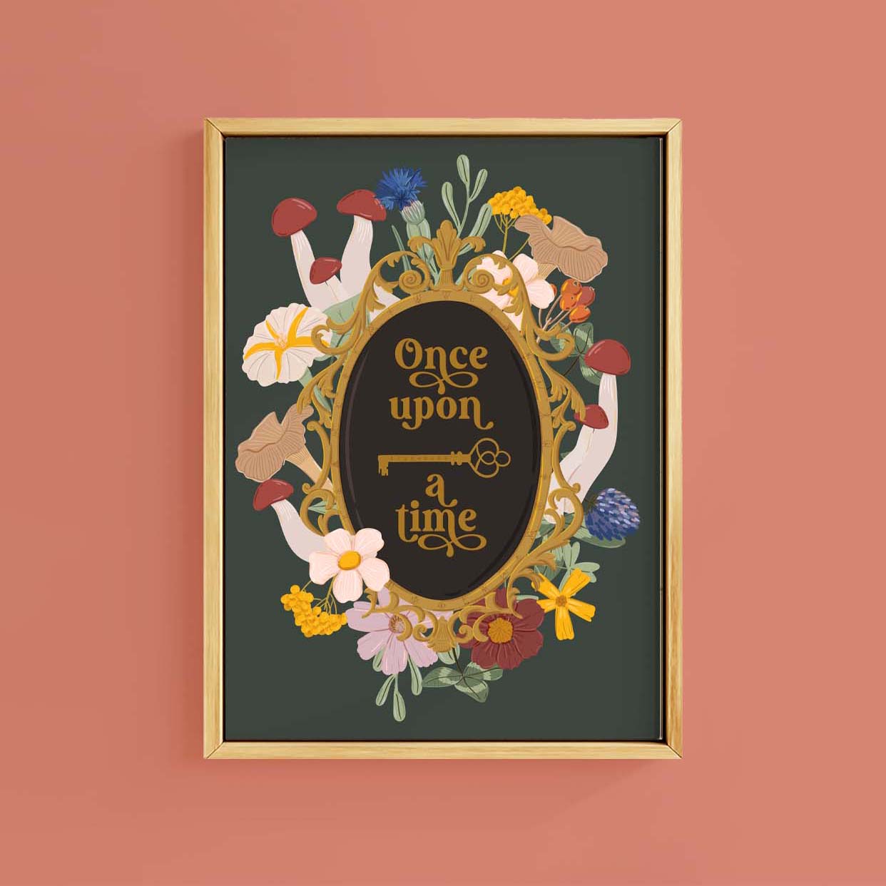 ONCE UPON A TIME PRINT