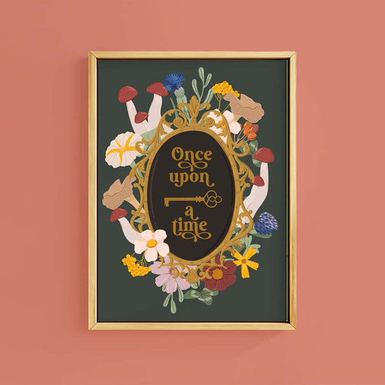 ONCE UPON A TIME PRINT