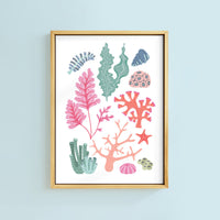 CORAL COLLECTION PRINT