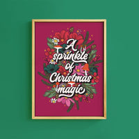 A SPRINKLE OF CHRISTMAS MAGIC PRINT