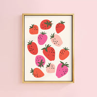 SUPER SWEET STRAWBERRIES PRINT