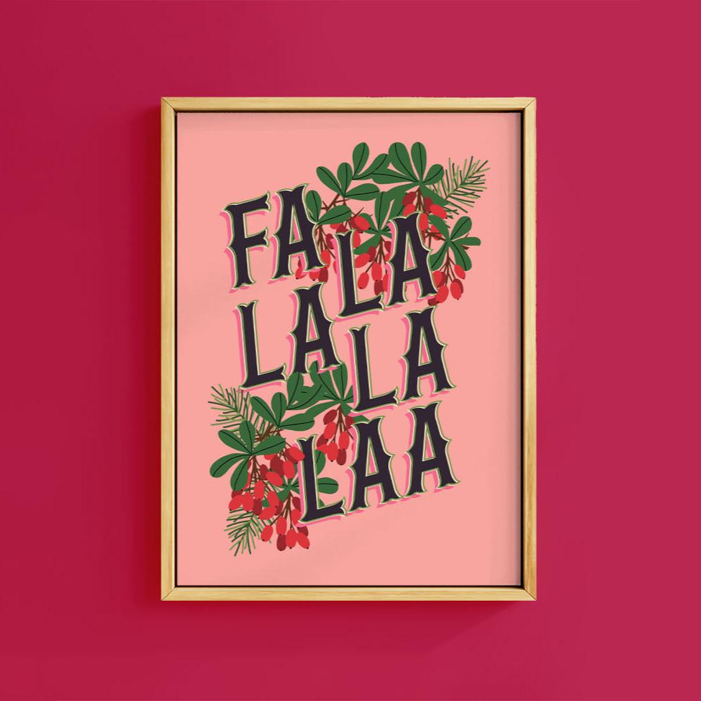 FA LA LA PRINT