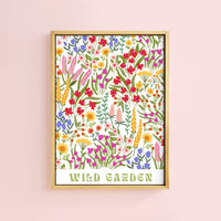 WILD GARDEN STUDY PRINT