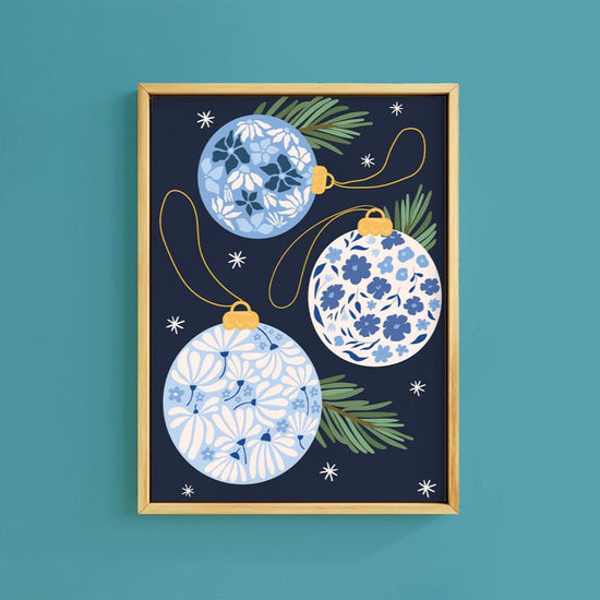 WEDGWOOD BAUBLES PRINT