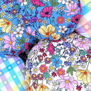 
            
                Load image into Gallery viewer, SHE&amp;#39;S A WILDFLOWER CUSHION + BEAN
            
        