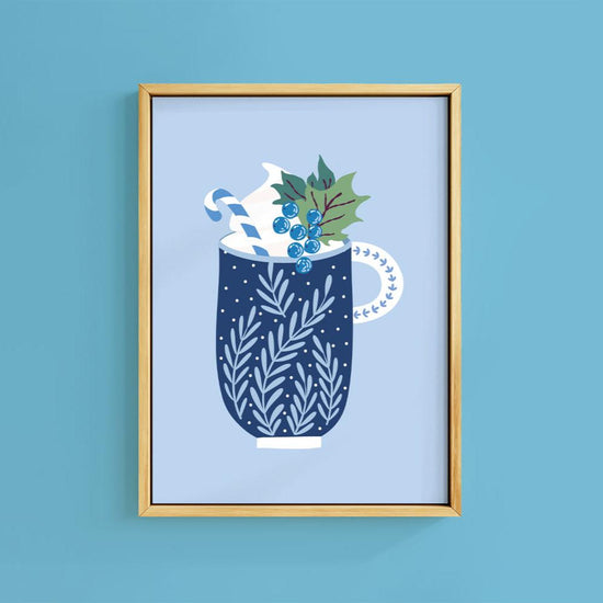 CHRISTMAS HOT CHOCOLATE PRINT