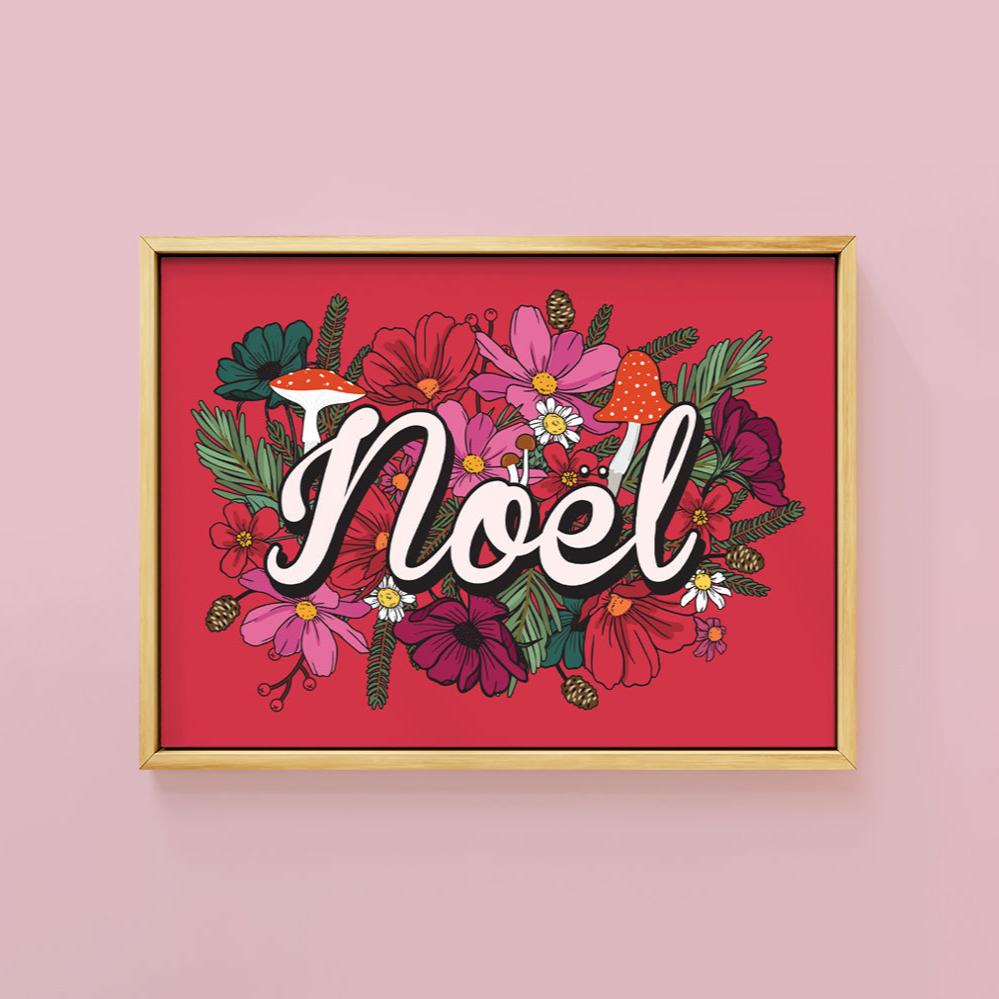 NOEL WOODLAND WILDFLOWER PRINT