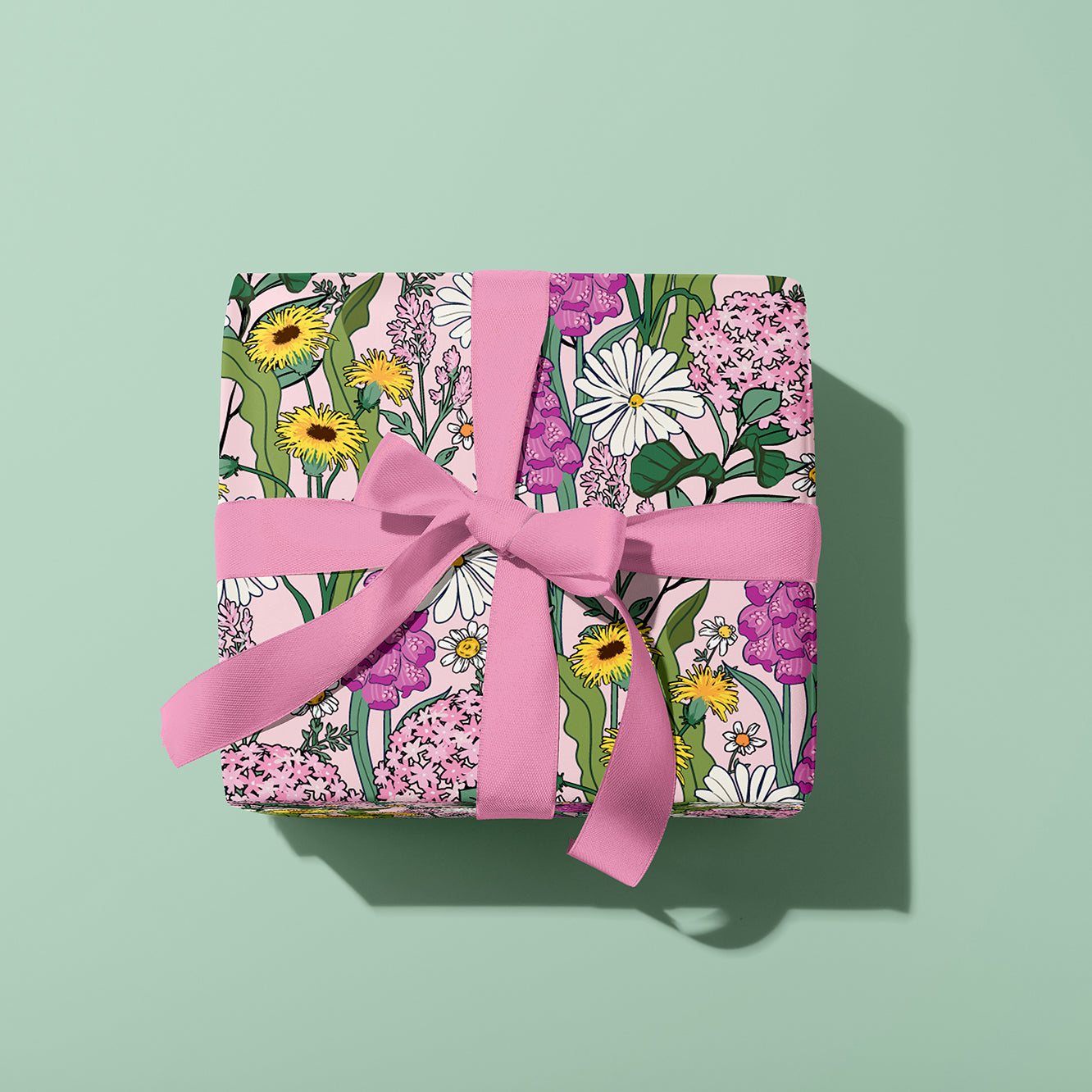 COTTAGE GARDEN DUSK GIFT WRAP SHEET