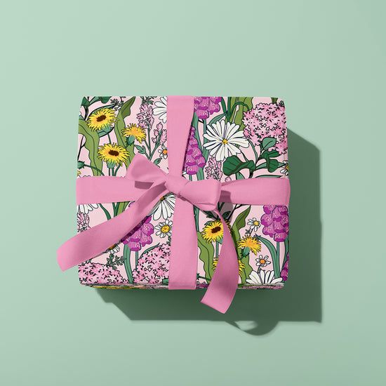 COTTAGE GARDEN DUSK GIFT WRAP SHEET