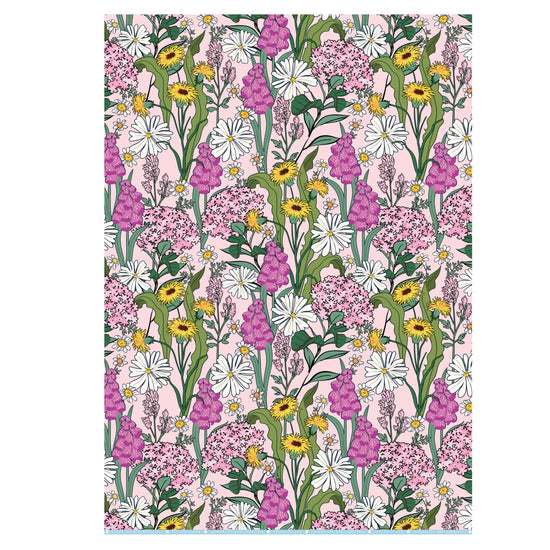 COTTAGE GARDEN DUSK GIFT WRAP SHEET