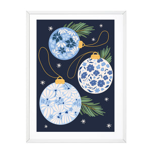 
            
                Load image into Gallery viewer, WEDGWOOD BAUBLES PRINT
            
        