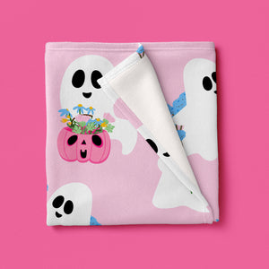 PINKWEEN GORDY THE GHOST PINK BLANKET