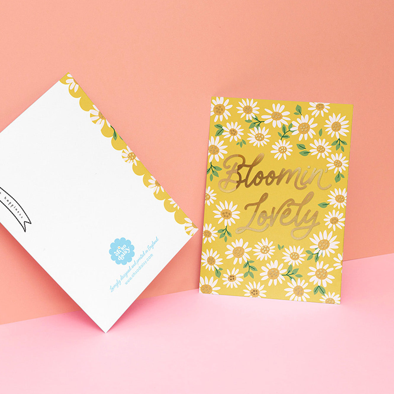 BLOOMIN' LOVELY FOIL GREETINGS CARD