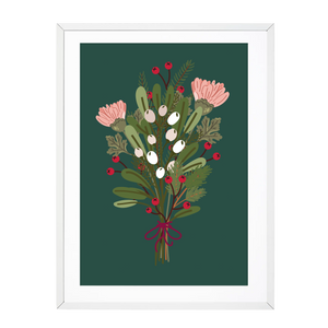 
            
                Load image into Gallery viewer, MISTLETOE WOODLAND BUNCH PRINT
            
        