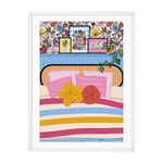 COLOURFUL CANE BEDROOM