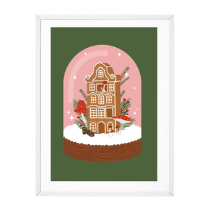 
            
                Load image into Gallery viewer, GINGERBREAD CLOCH PRINT
            
        