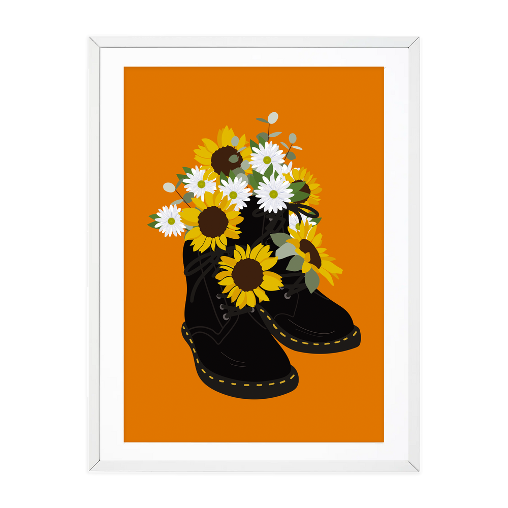 
            
                Load image into Gallery viewer, SUNFLOWER BOOTS ORANGE
            
        