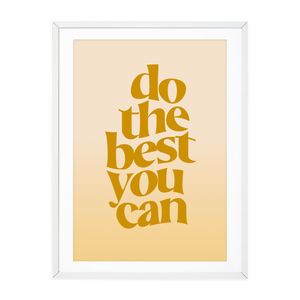 DO THE BEST YOU CAN - SUNRISE