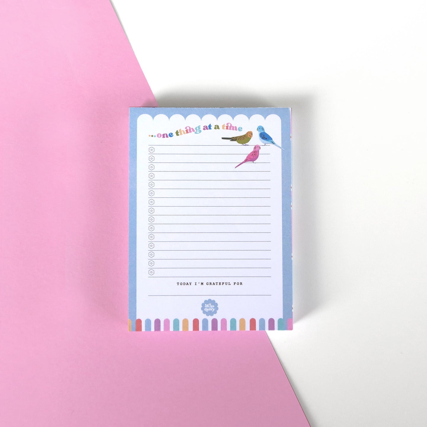 ONE THING AT A TIME A6 MEMO PAD