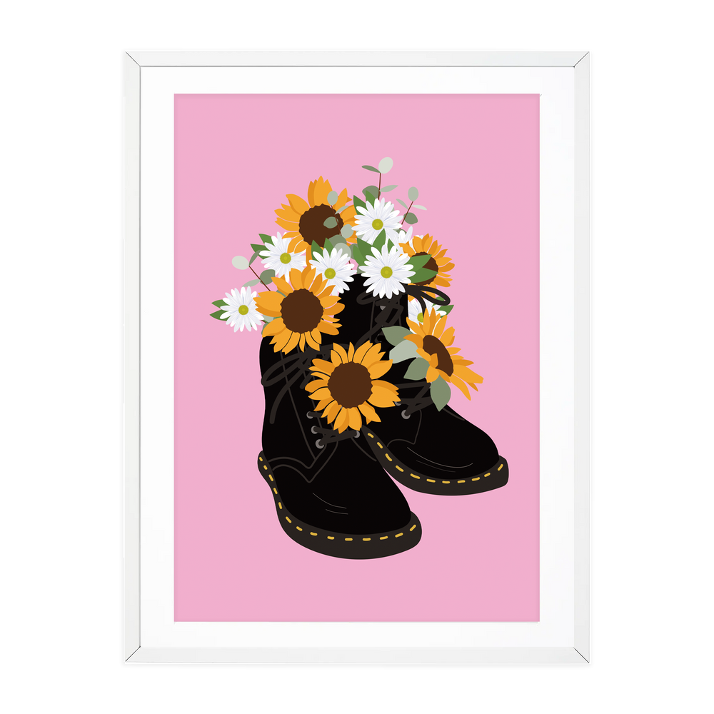 
            
                Load image into Gallery viewer, SUNFLOWER BOOTS PINK
            
        