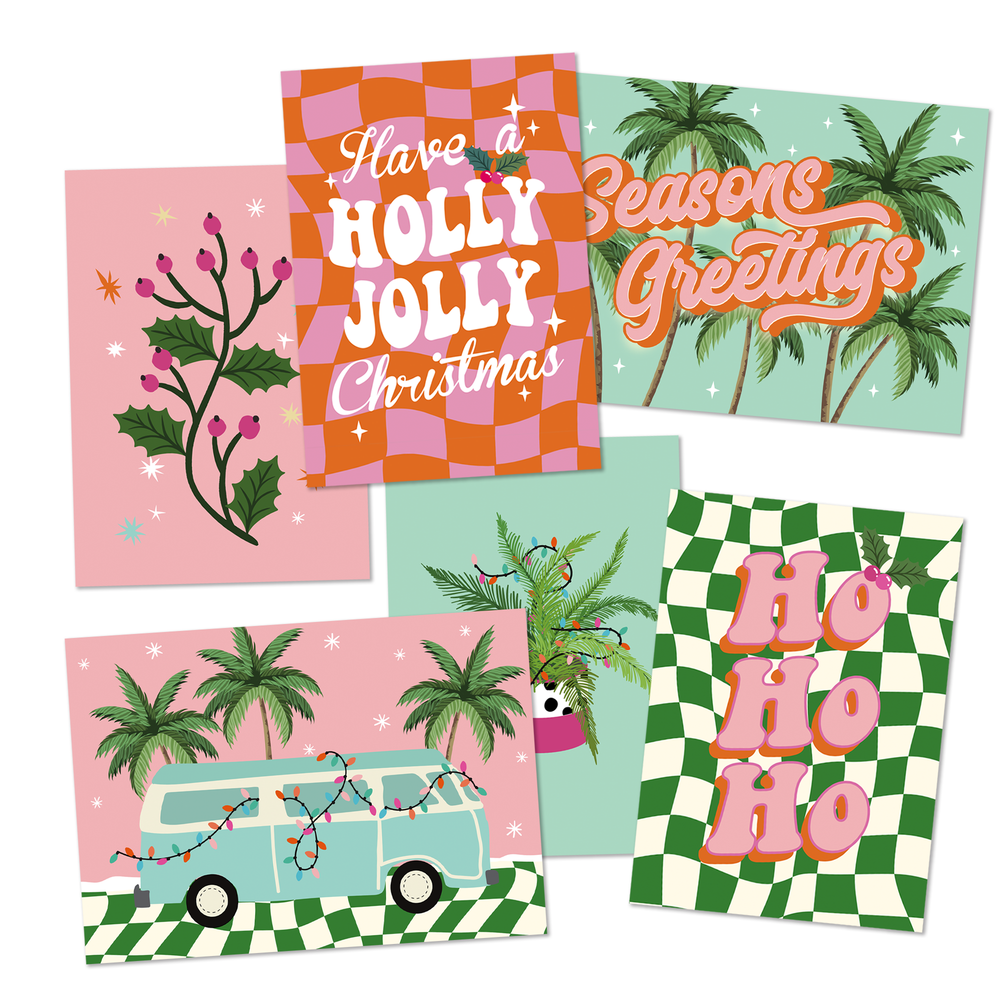 
            
                Load image into Gallery viewer, HOLLY JOLLY MINI SET OF 6 PRINTS
            
        
