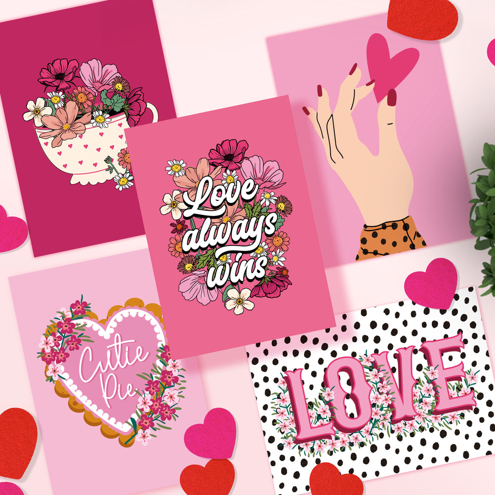 
            
                Load image into Gallery viewer, LOVE ALWAYS WINS MINI SET OF 5
            
        