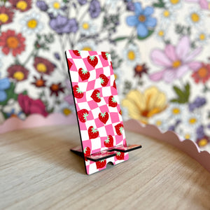 
            
                Load image into Gallery viewer, STRAWBERRY KISSES - MOBILE PHONE STAND
            
        