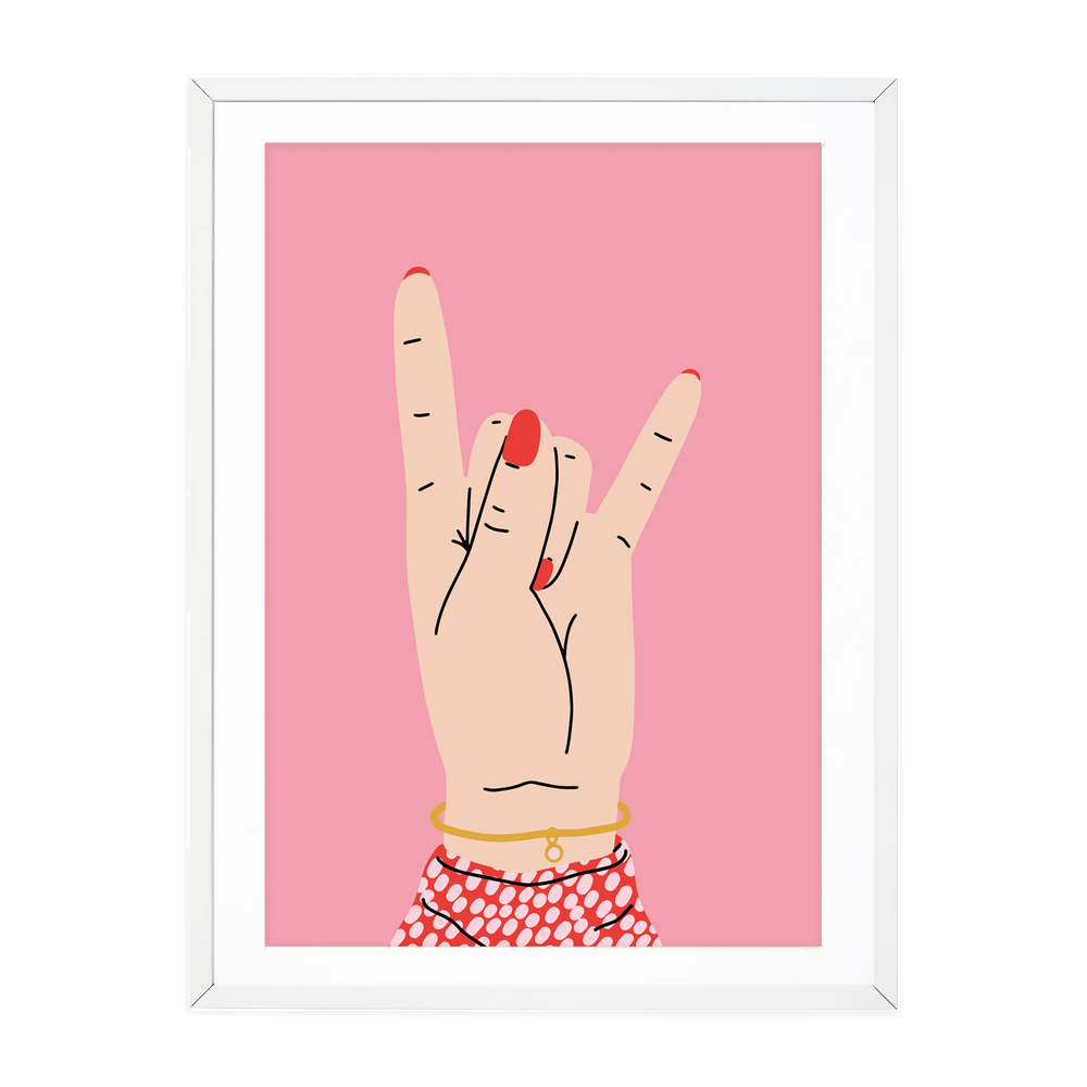 
            
                Load image into Gallery viewer, ROCK ON - PINK AND RED
            
        
