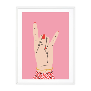 
            
                Load image into Gallery viewer, ROCK ON - PINK AND RED
            
        