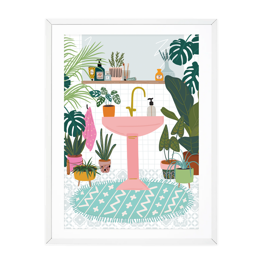 
            
                Load image into Gallery viewer, BOTANICAL PINK SINK
            
        