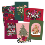 WOODLAND WILDFLOWER MINI SET OF 6 PRINTS