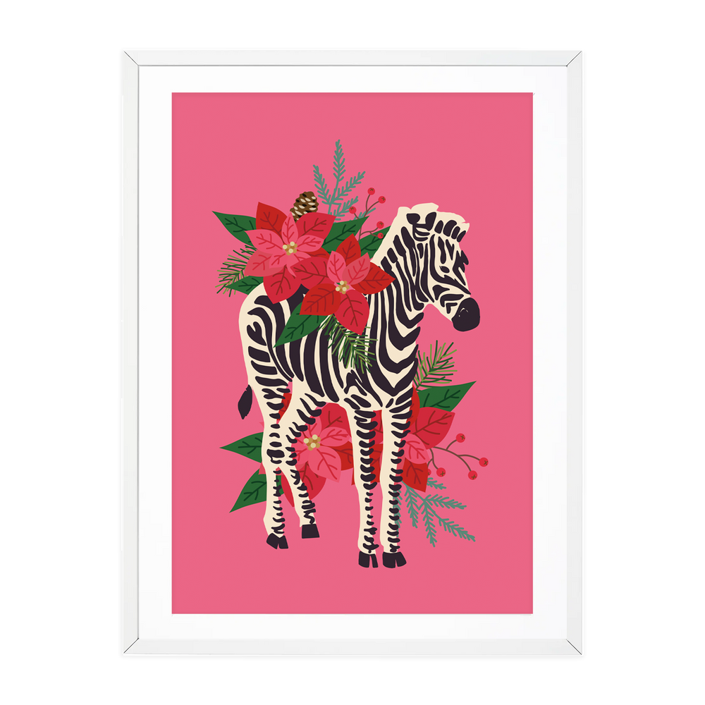 
            
                Load image into Gallery viewer, POINSETTIA BERRY ZEBRA
            
        