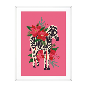 
            
                Load image into Gallery viewer, POINSETTIA BERRY ZEBRA
            
        