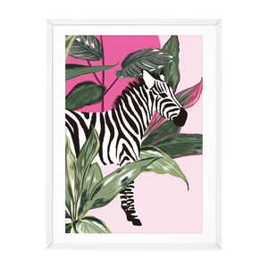 
            
                Load image into Gallery viewer, ZEBRA SUNSET PINK LEFT
            
        