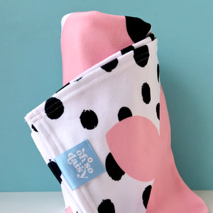 DALMATIAN MEADOW ZEBRA BLANKET