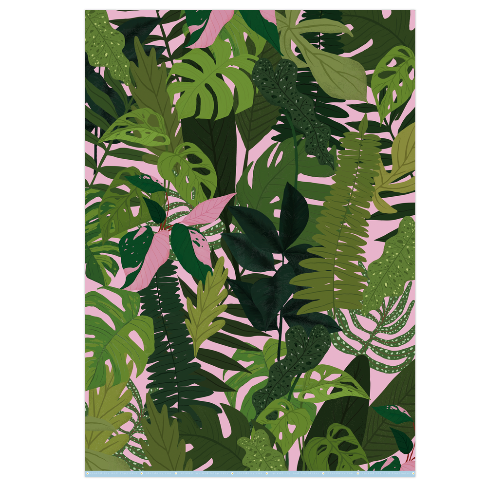 BOTANICAL COLLECTION GIFT WRAP SHEET