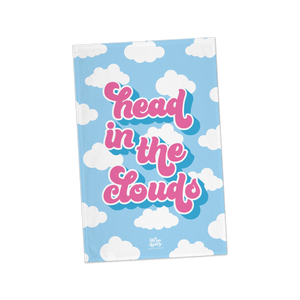 
            
                Load image into Gallery viewer, HEAD IN THE CLOUDS - TEA TOWEL
            
        