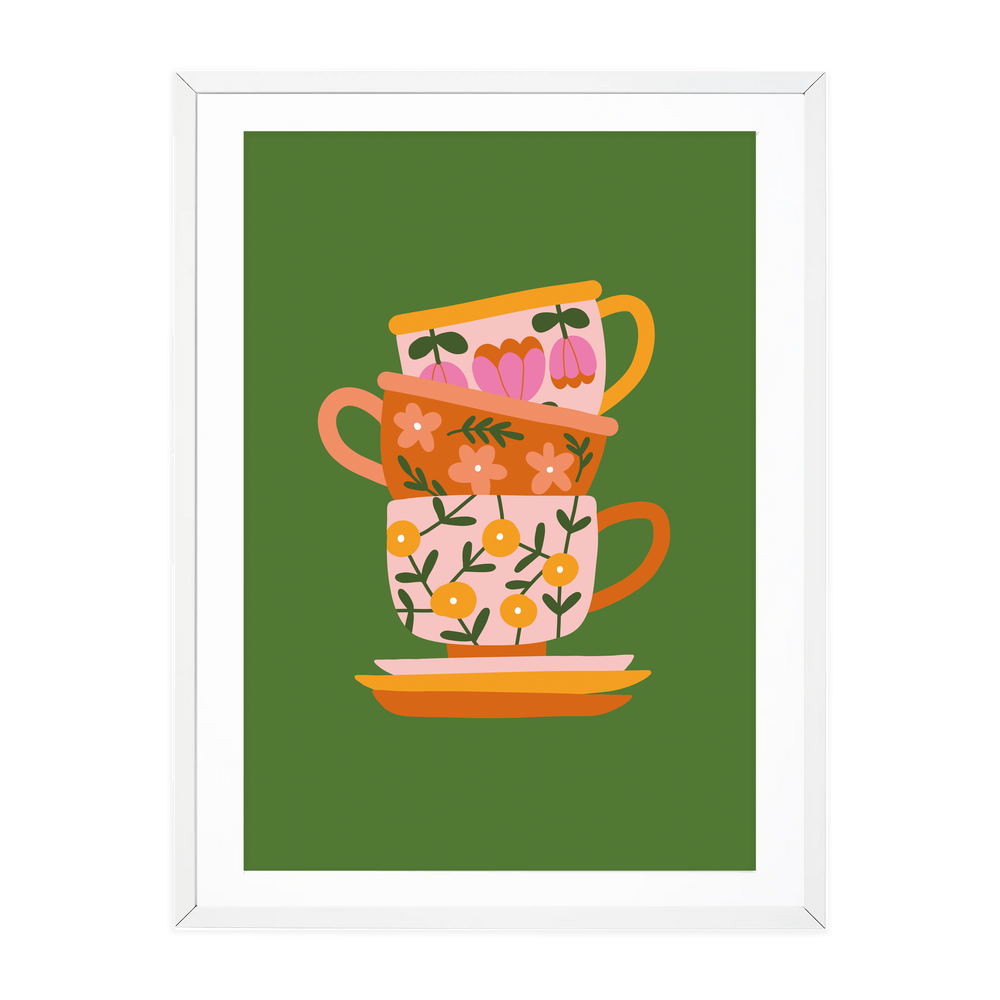 
            
                Load image into Gallery viewer, RETRO TEA CUPS - MID CENTURY
            
        